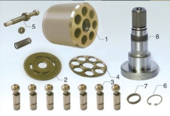 Ship Hydraulic Piston Pump Parts For Machine Tool Linde Bmv75 / Bmf105 Series