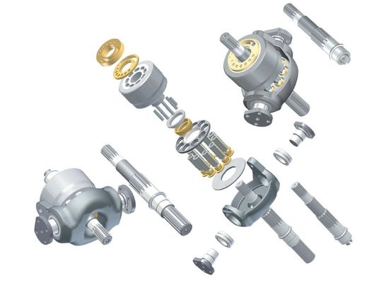 Cat320C Excavator Caterpillar Hydraulic Pump Repair Parts SBS140 / SBS80 SPK10